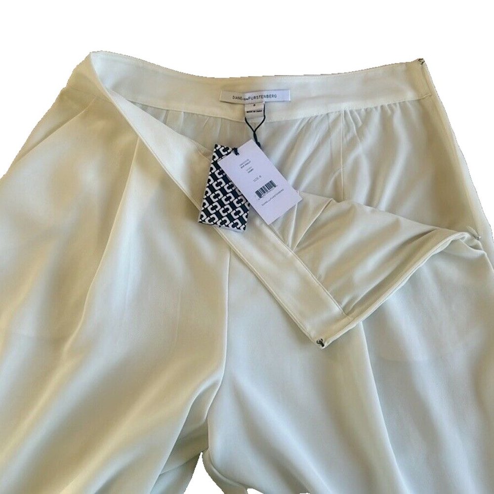 Diane von Furstenberg DVF Holly Culotte Pants Size 8 - Picture 6 of 7
